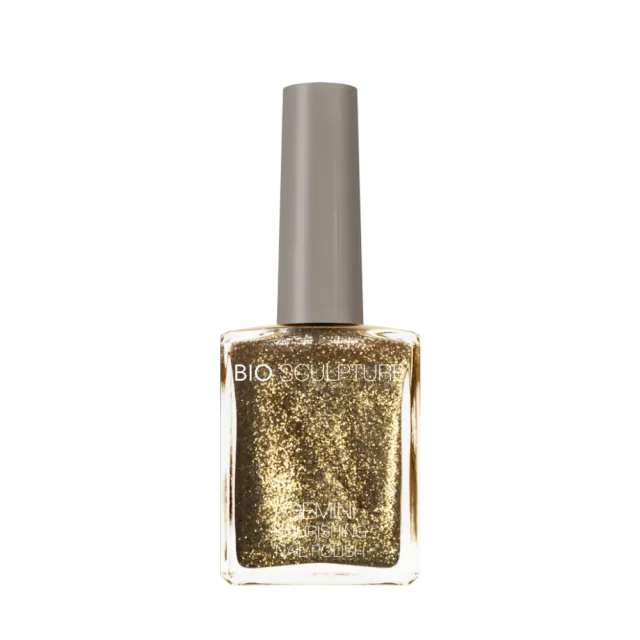 BioSculpture No. 107 Her Majesty gel se zlatými glitry