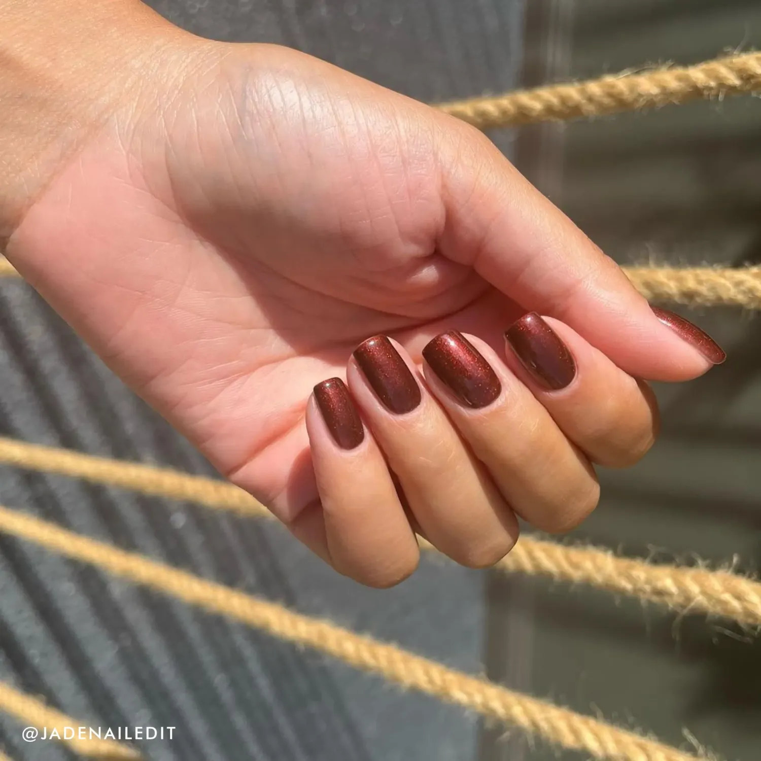 BioSculpture Gel No. 213 Rosewood Stardust gel 4,5 g třpytivý