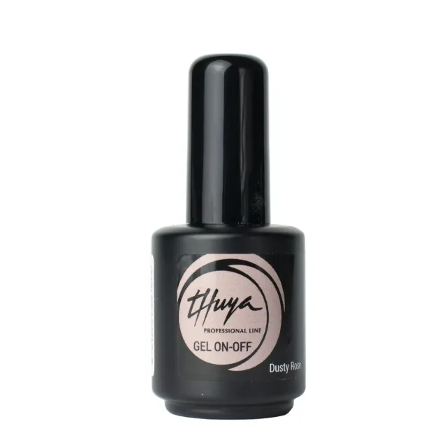 Thuya Nails Gel On-Off Dusty Rose gel lak tmavě pudrový