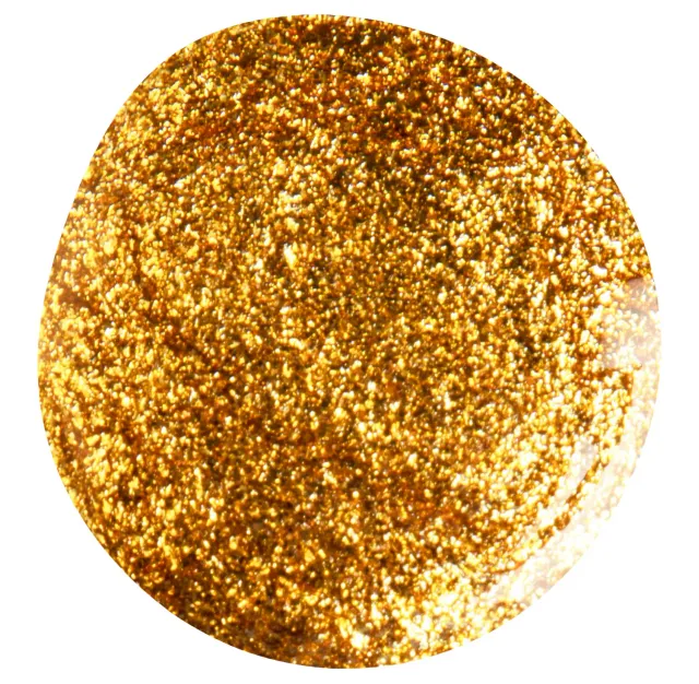 BioSculpture Gel No. 256 Gold gel 4,5 g třpytivý