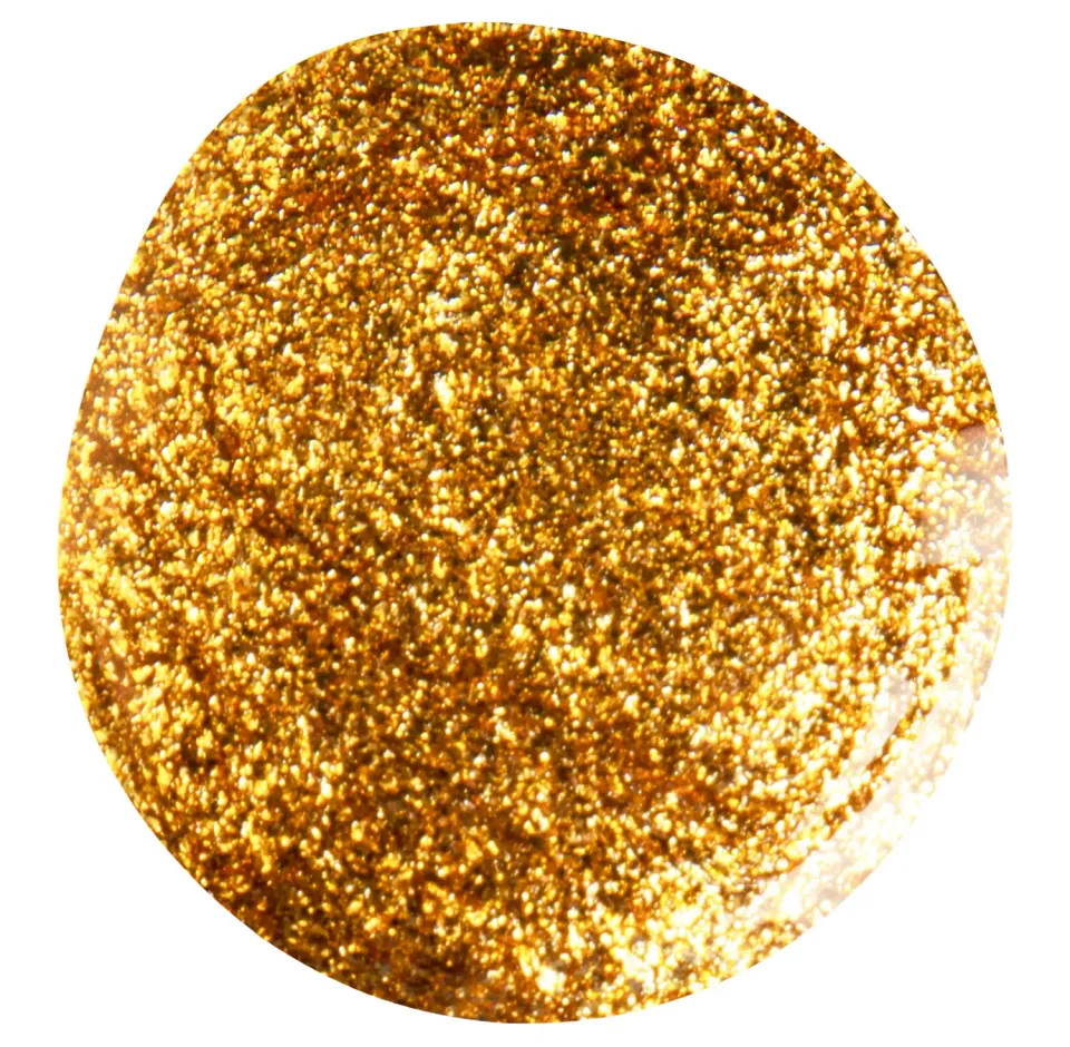BioSculpture Gel No. 256 Gold gel 4,5 g třpytivý