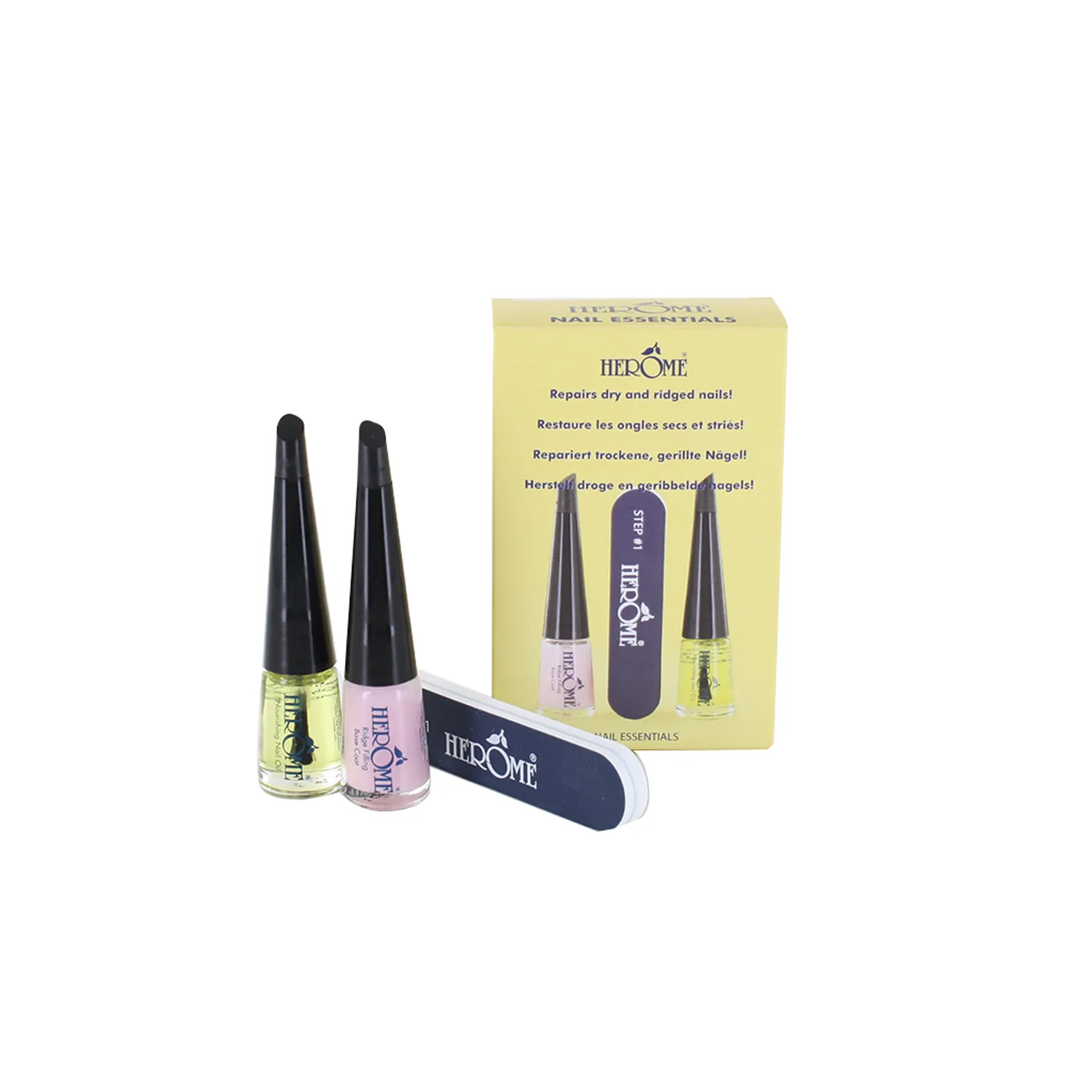 Herôme Nail Essentials Set sada na poškozené nehty