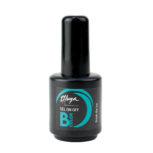 Thuya Nails B-Color Break the Ice gel lak zelený