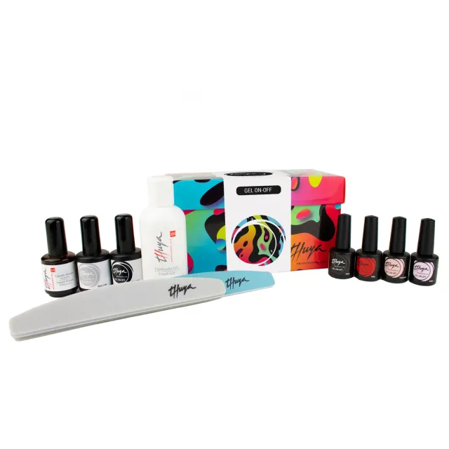 Thuya Nails On-Off Intro sada gel laků 9dílná