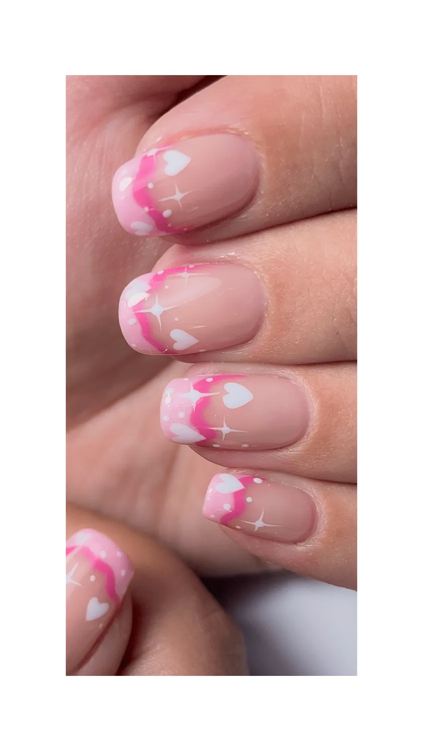 BioSculpture Colour Gel 163 Tania barevný gel 12 ml růžový třpyt