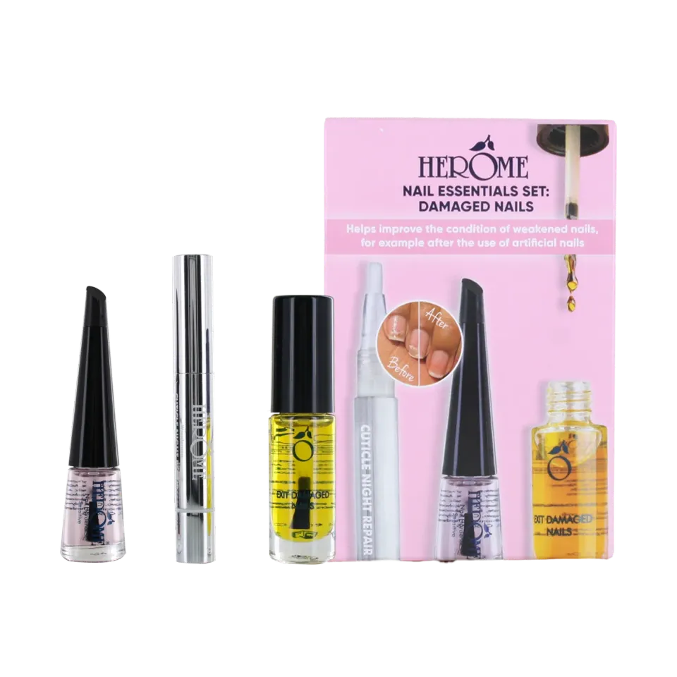 Herôme Nail Essentials Set sada na poškozené nehty