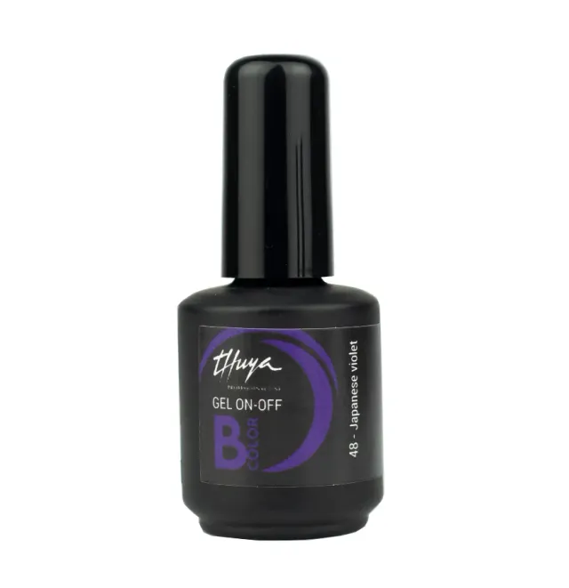 Thuya Nails B-COLOR JAPANESE VIOLET gel lak fialový