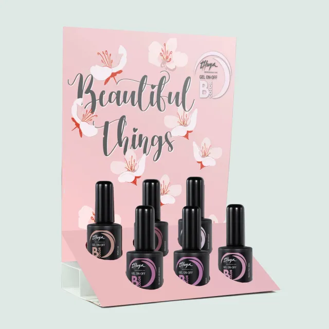 Thuya Nails B-Color Display Beautiful Things gel laky 6 odstínů