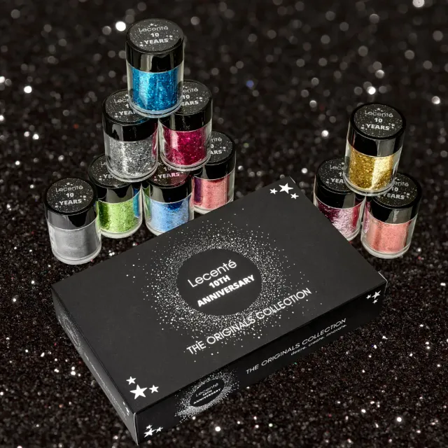 Lecenté The Originals Collection glitry 10 ks sada