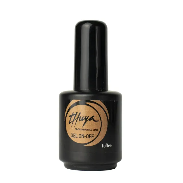 Thuya Gel On-Off Toffee gel lak karamelový