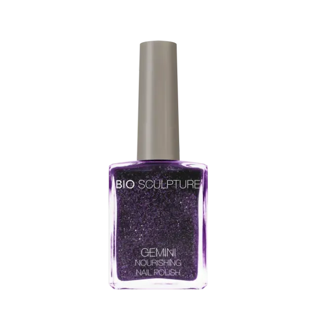BioSculpture Gel No. 233 Flirty gel na nehty fialový třpyt