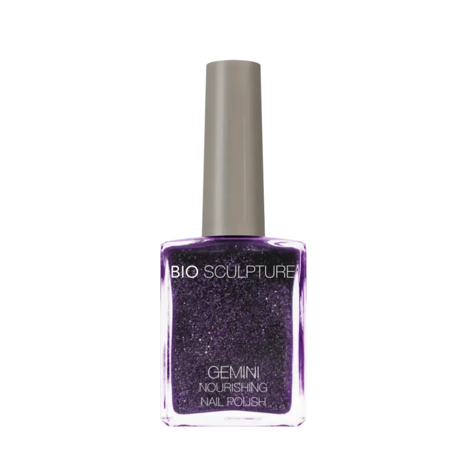 BioSculpture Gel No. 233 Flirty gel na nehty fialový třpyt