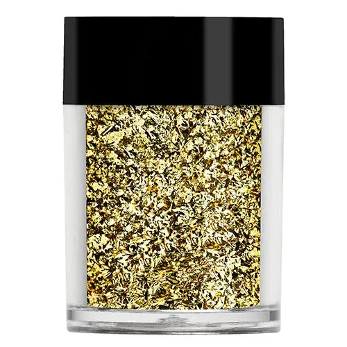Lecenté Buttercup Gold Leaf plátky na nehty zlaté