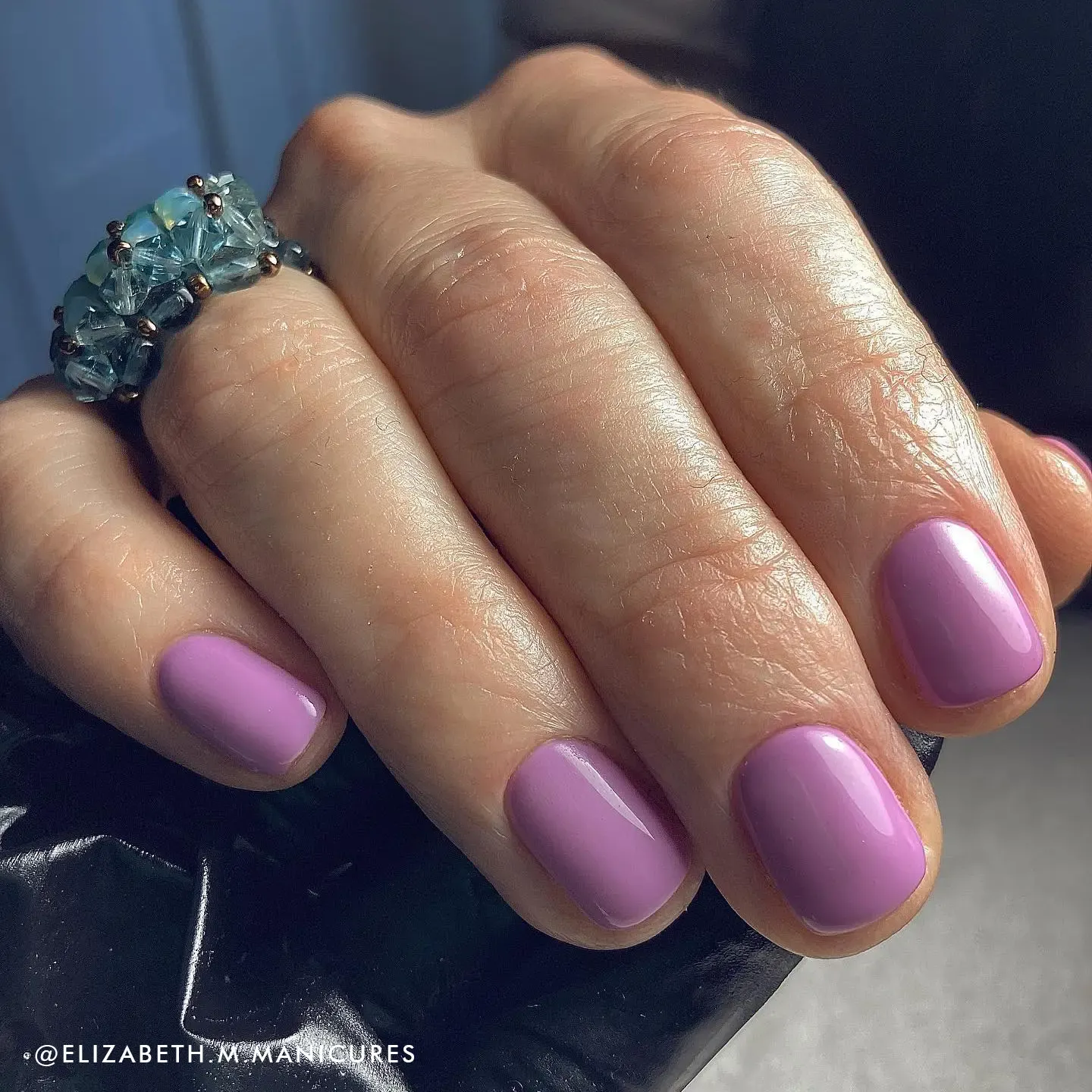 BioSculpture Biogel No. 64 Lilac Lullaby barevný gel 4,5 g fialový