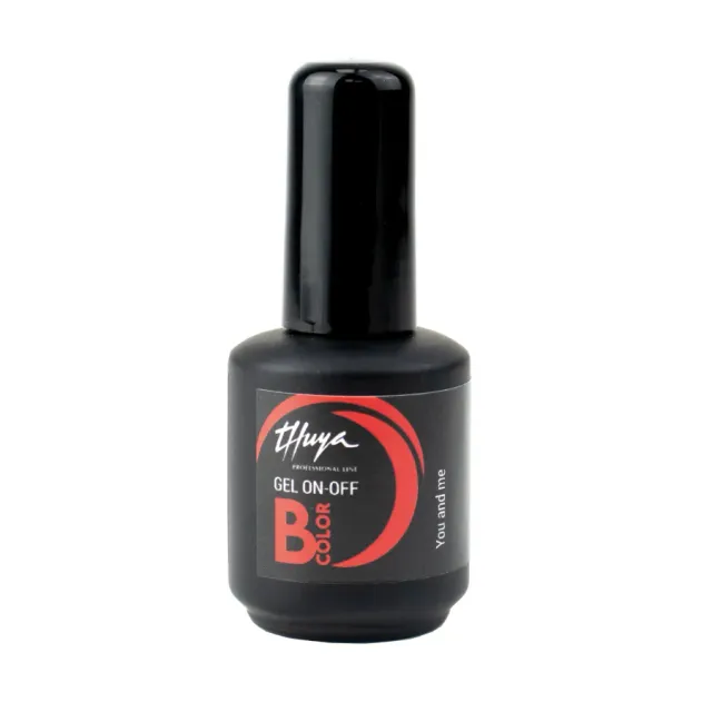 Thuya Nails B-Color You and Me gel lak červený
