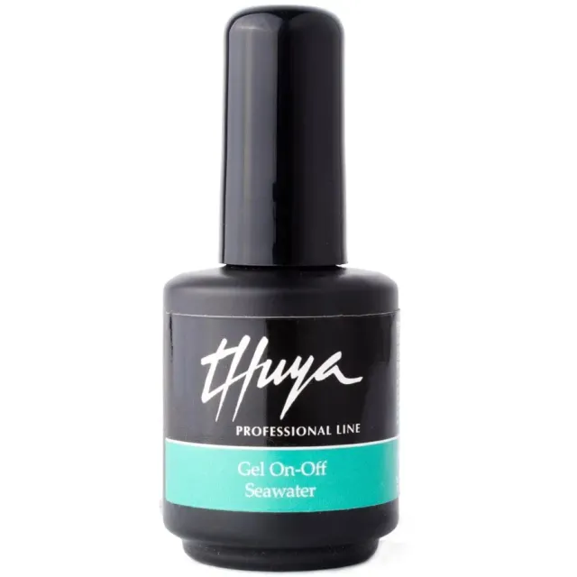 Thuya On-Off gel lak Seawater akvamarín