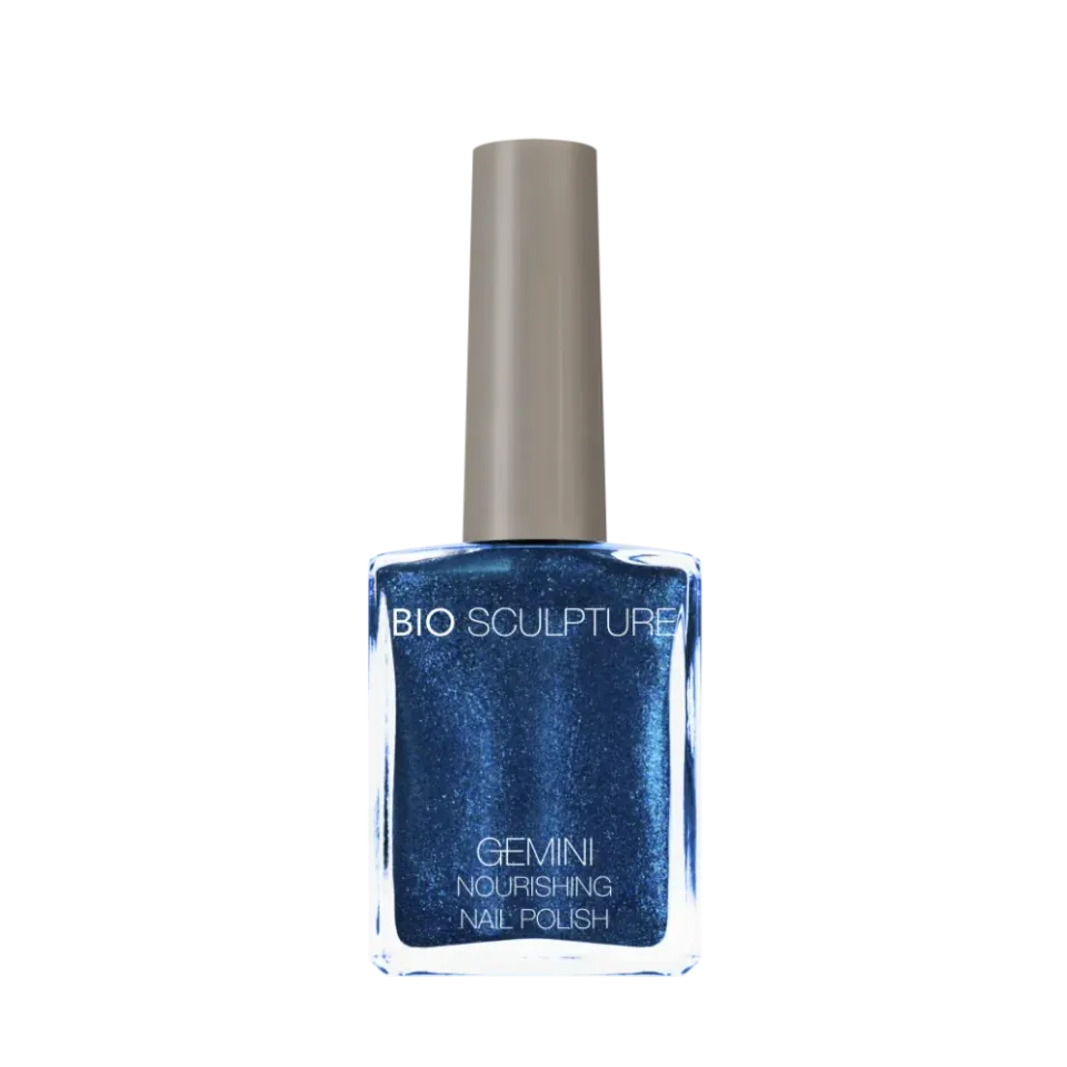 BioSculpture No. 129 Prince gel na nehty modrý glitter