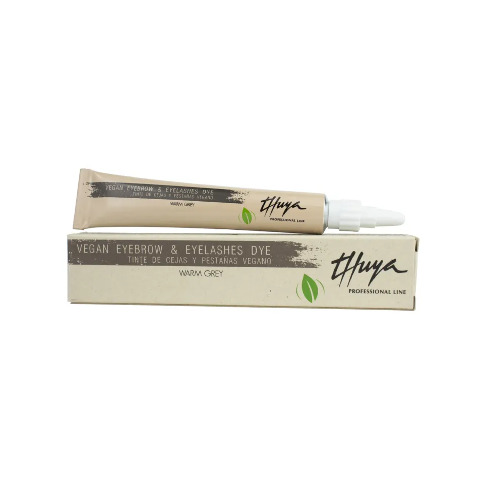 Thuya Vegan Warm Grey barva na obočí taupe šedá
