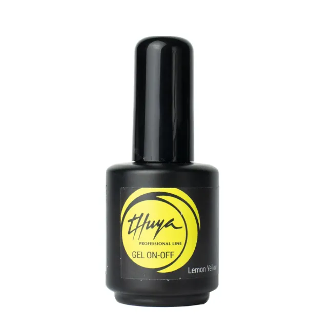 Thuya On-Off gel lak Lemon Yellow citrusovy