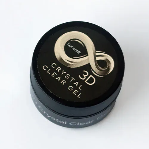 Lecenté Crystal Clear 3D gel na zdobení čirý