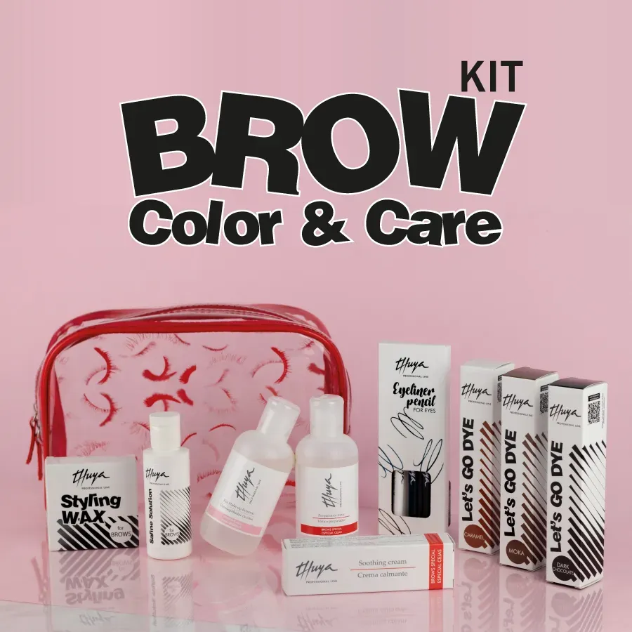 Thuya Nails Brow Color & Care sada na obočí