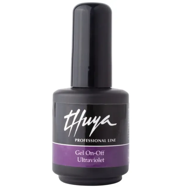 Thuya Nails Gel On-Off gel lak Ultraviolet fialový