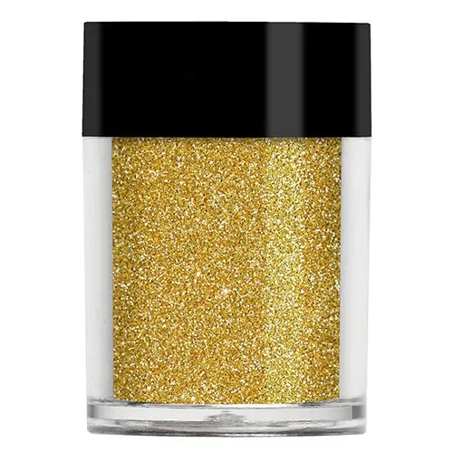 Lecenté Bioglitter třpytky na nehty Sunshine zlaté