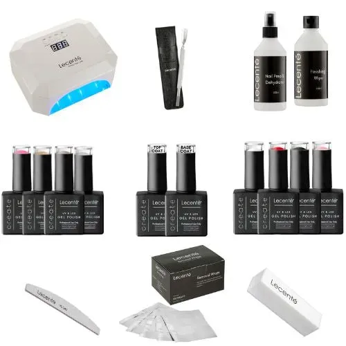 Lecenté Create Starter Kit startovací sada na nehty