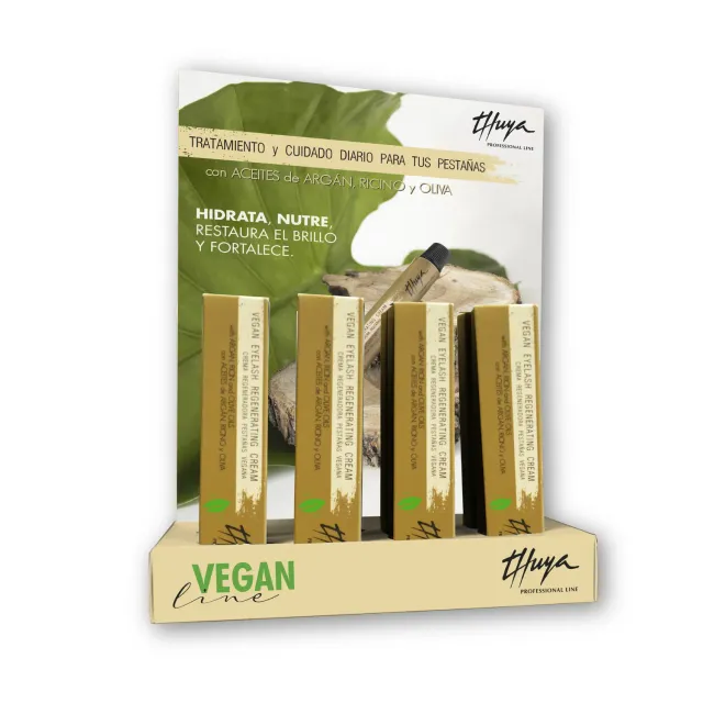 Thuya Nails Vegan Argan regenerační krém stojan 8 ks