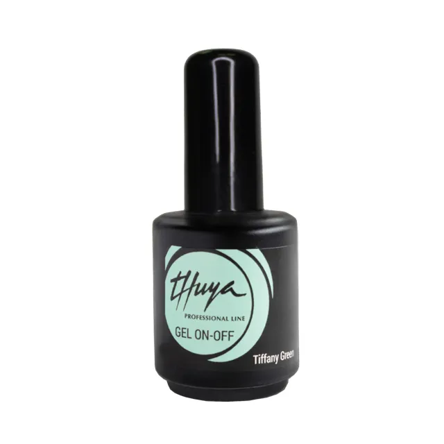 Thuya Nails On-Off Gel Tiffany Green gel lak zelenomodrý